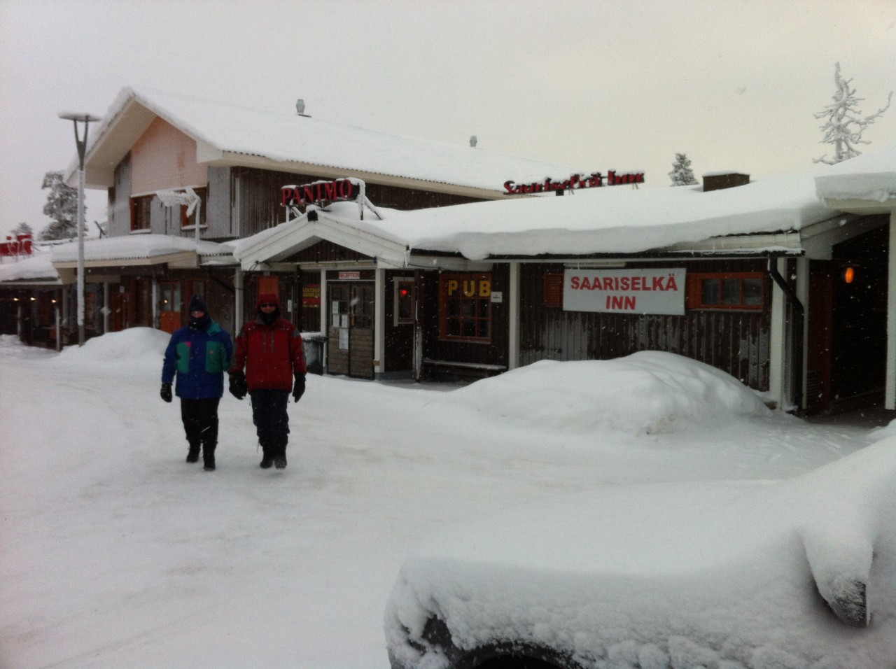 L'hôtel Saariselkä Inn (pub panimo)