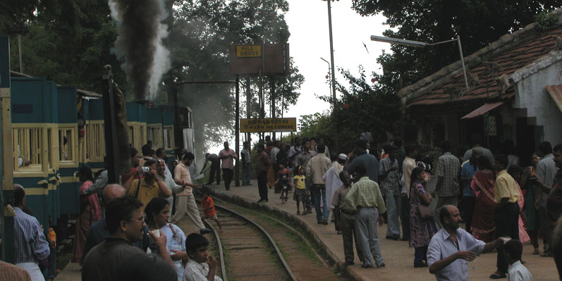 Train à Ooty en Inde